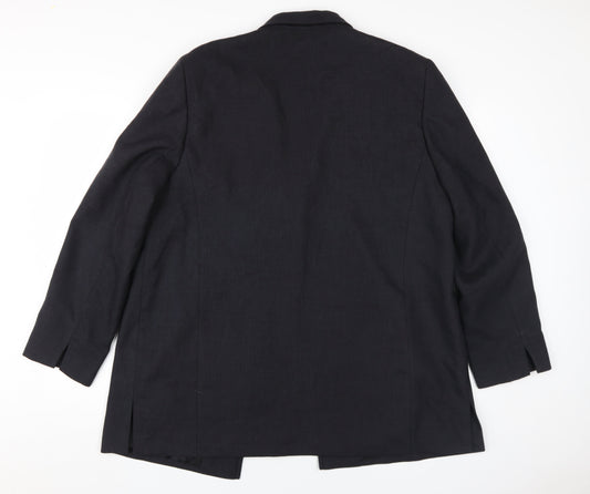 First Avenue Women's Black Classic Coat Size 18