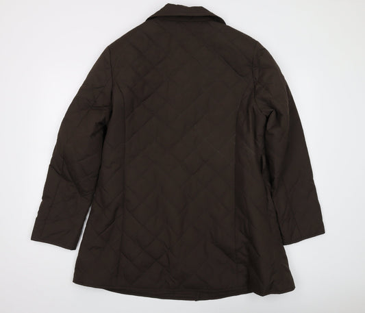 Four Seasons Women's Brown Quilted Jacket L