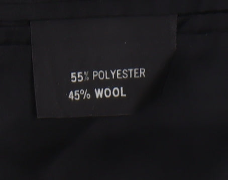 Mens UK Size 38 Chatsworth Regular Black Suit Tuxedo