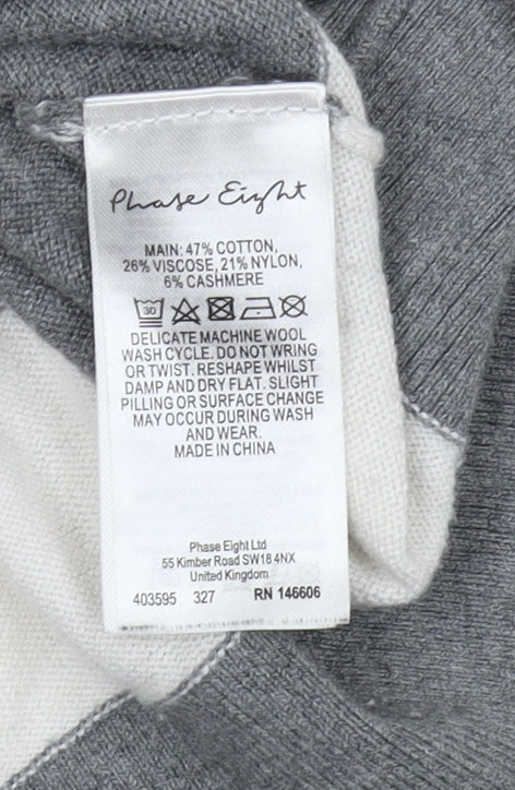 Womens UK Size M Phase Eight Multicoloured Pullover Jumper