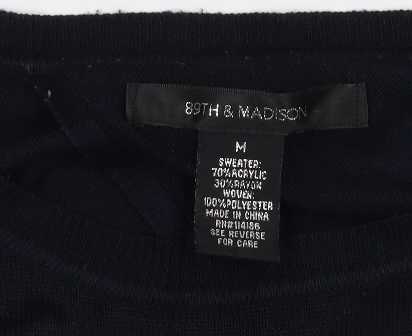 89th & Madison Women's Black Cardigan M