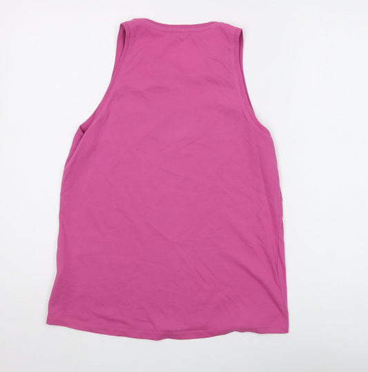Nike Women's Pink Tank Top S Athletic Fit