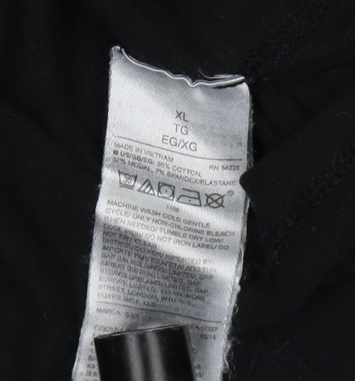 Gap Women's Black XL Long Sleeve T-Shirt