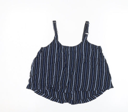 Womens UK Size XS Hollister Blue Camisole Tank