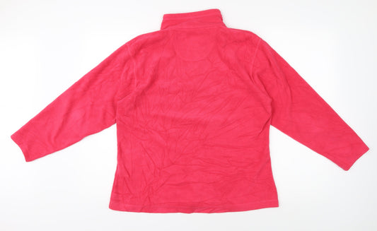 Regatta Women's Pink Fleece Pullover Sweatshirt UK 14