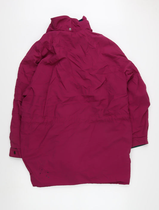 Womens UK Size 14 St Michael Pink Parka Coat