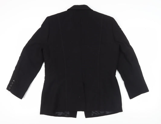 Country Casuals Black Blazer, Women, Size 16, Classic Style