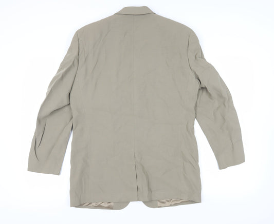 Mens UK Size 38 Linea Regular Beige Suit Jacket