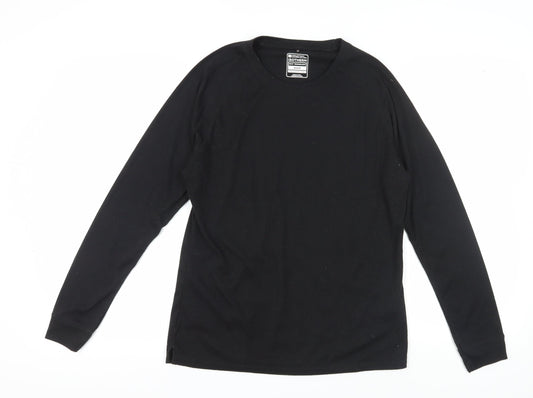 Mens UK Size 18 Mountain Warehouse Black T-Shirt