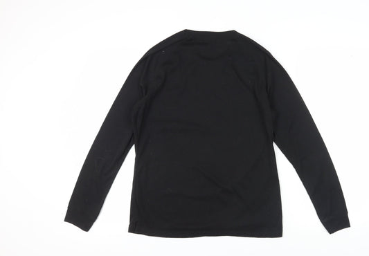 Mens UK Size 18 Mountain Warehouse Black T-Shirt