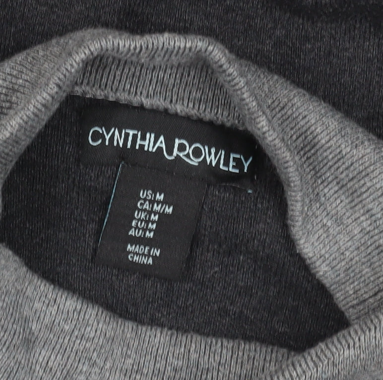 Cynthia Rowley Women's Grey Jumper Dress M