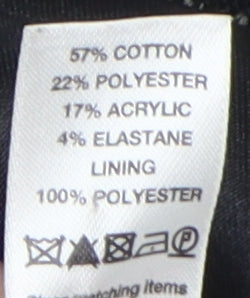 Principles Petite Black Cropped Jacket - Size 8