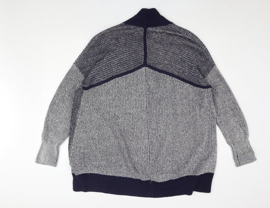 GAP Women's Blue Cardigan S Long Sleeve Knit