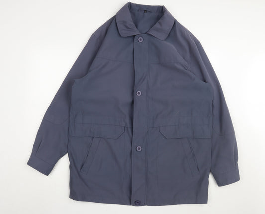 Unisex Adults UK Size L BHS Blue Basic Jacket