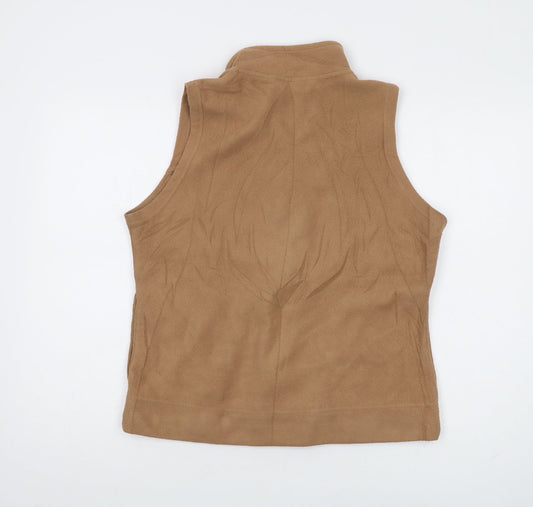 Womens UK Size 14 EWM Brown Vest Sweatshirt
