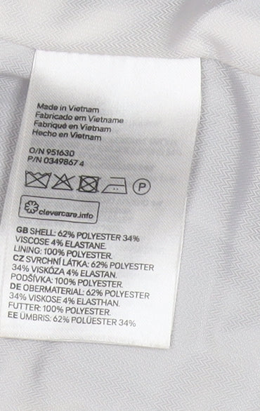 H&M Black Women's Blazer, Size 6, Regular Fit