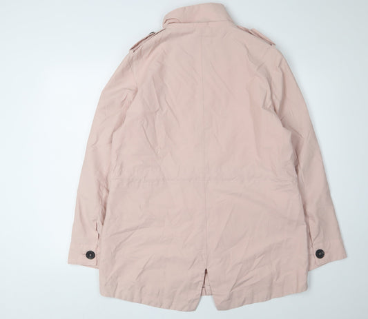 Womens UK Size 14 Marks and Spencer Pink Basic Jacket
