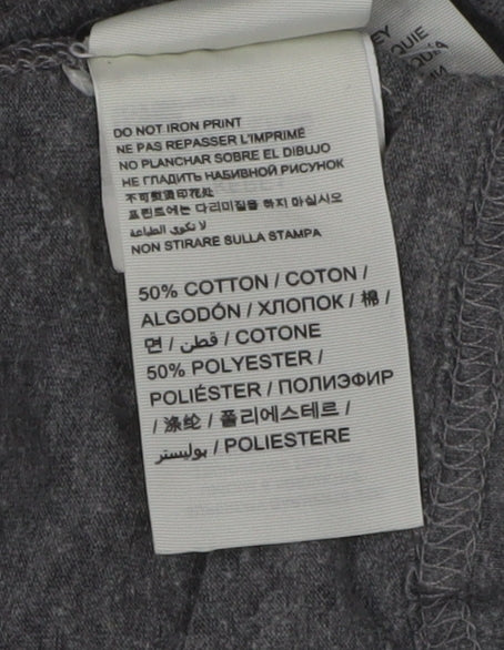 Womens UK Size XS Superdry Grey Basic T-Shirt