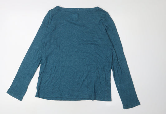 Womens UK Size 12 Mountain Warehouse Blue Pullover Jumper