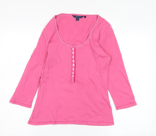 Womens UK Size 12 Boden Pink Blouse