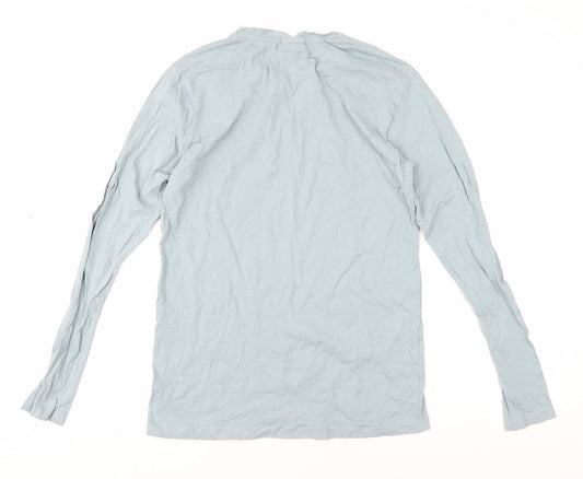 MP Men's Blue XS Long Sleeve Crew Neck T-Shirt