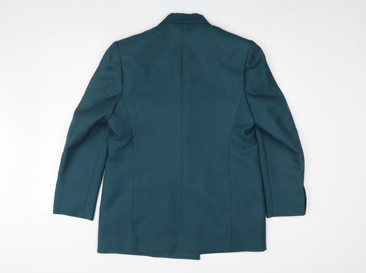 Classic Woman Green Blazer, Women's Size 14, Long, Formal