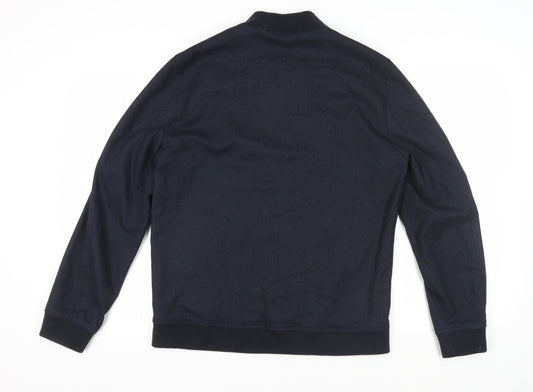 Mens UK Size M Ted Baker Blue Bomber Jacket