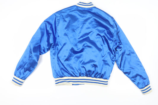 Light Before Dark Women's Blue Varsity Jacket XS