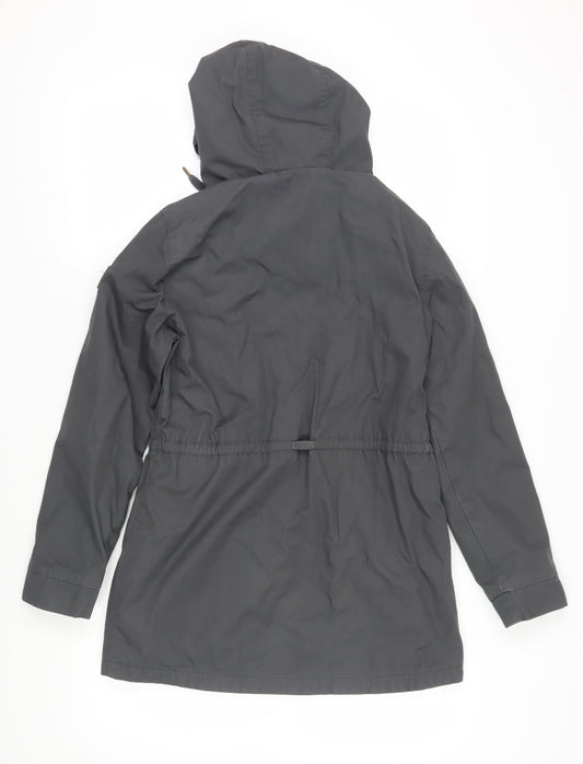 Unisex Adults UK Size M Element Grey Parka Coat
