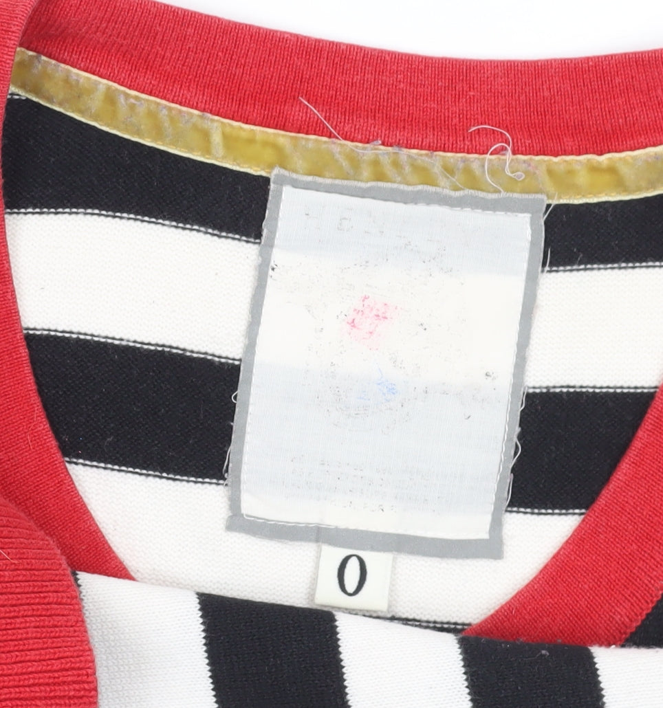 Henry Cottons Women's Striped Vintage Shift Dress Size 0