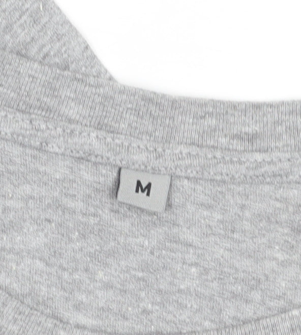 Mens UK Size M Continental Grey T-Shirt