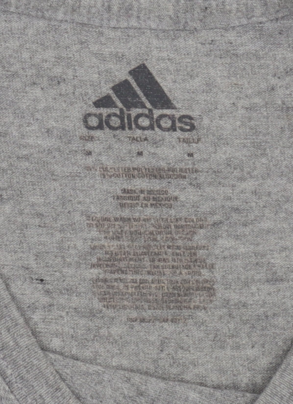 Womens UK Size M adidas Grey Basic T-Shirt