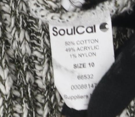 Womens UK Size 10 Soulcal Grey Jumper Jumper