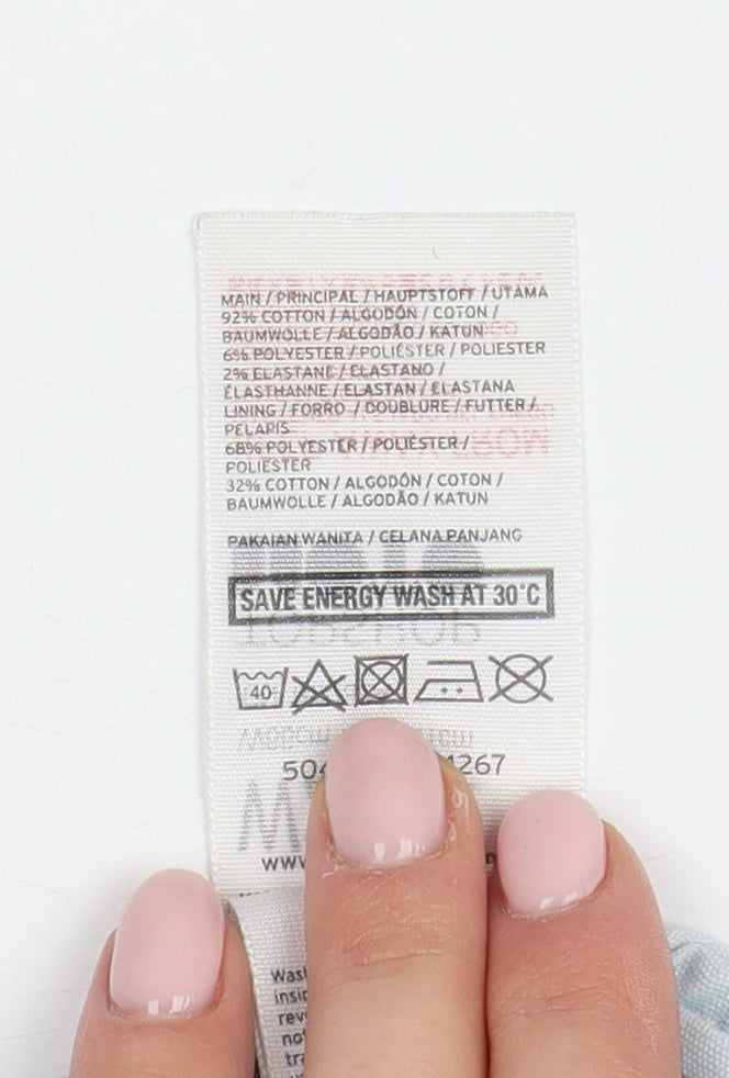 Topshop Women's Blue Skinny Jeans Size 10