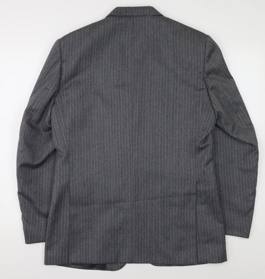 Mens UK Size 40 Dunn & Co Regular Grey Suit Jacket