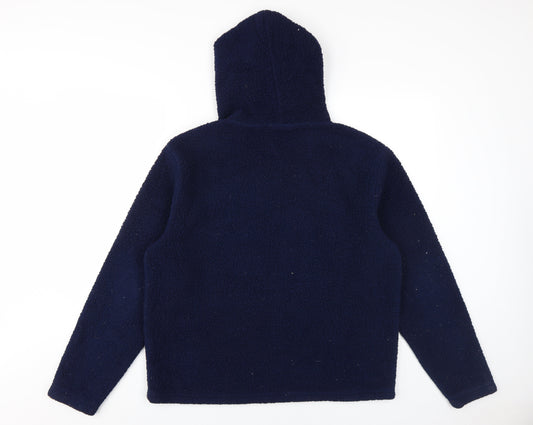 FILA Unisex Blue Pullover Hoodie XL