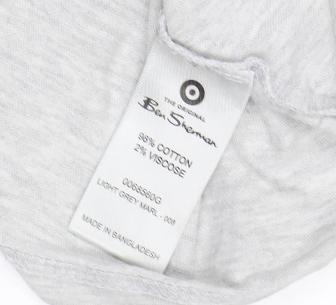 Mens UK Size XL Ben Sherman Grey T-Shirt
