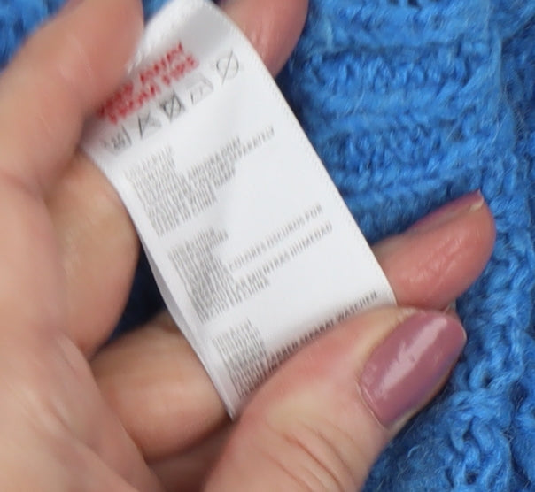 Turtle Collection Women's Blue Pullover Jumper M