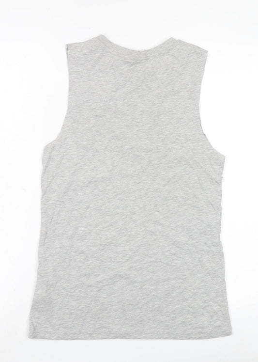 Unisex Adults UK Size 6 Atmosphere Grey Basic Tank