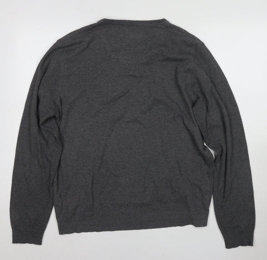 Ted Baker Men's XL Grey Pullover Jumper