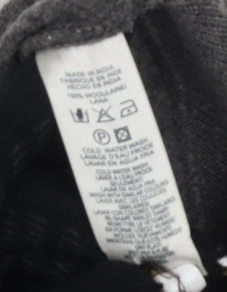 French Connection Men's Grey Wool Pullover Jumper Small