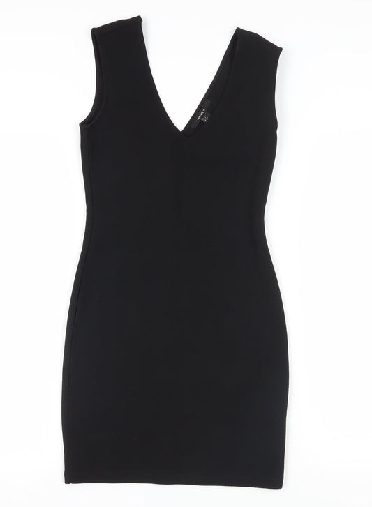 Forever 21 Women's Black Bodycon Dress Size S