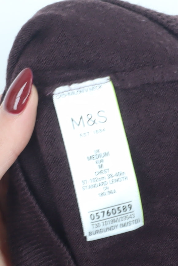 Marks & Spencer Men's M Brown Pullover Jumper
