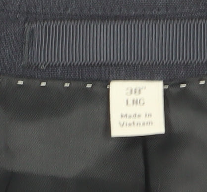 Mens UK Size 38 Marks and Spencer Regular Blue Suit Jacket