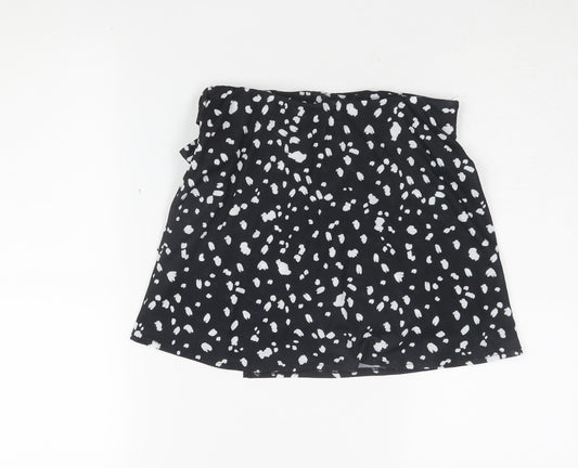 ASOS DESIGN Women's Black Wrap Skirt Size 8