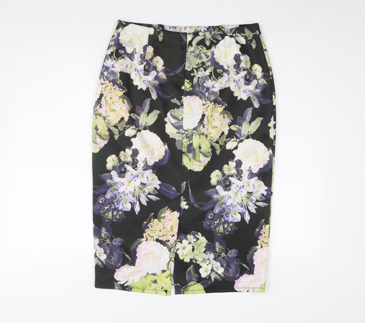 Dorothy Perkins Women's Floral Midi Skirt Size 14