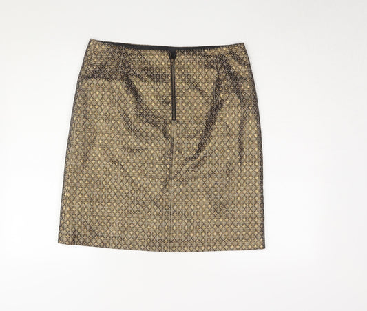Marks and Spencer Women’s Geometric Pencil Skirt UK 12