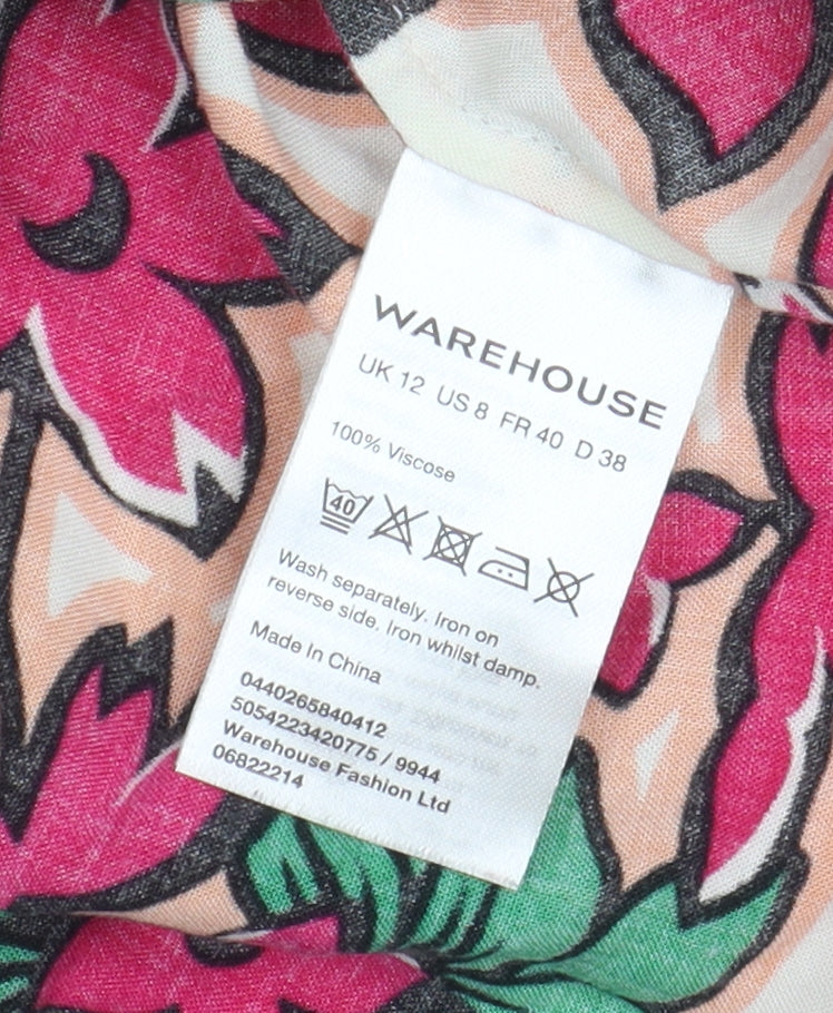 Womens UK Size 12 Warehouse Straight & Pencil Skirt