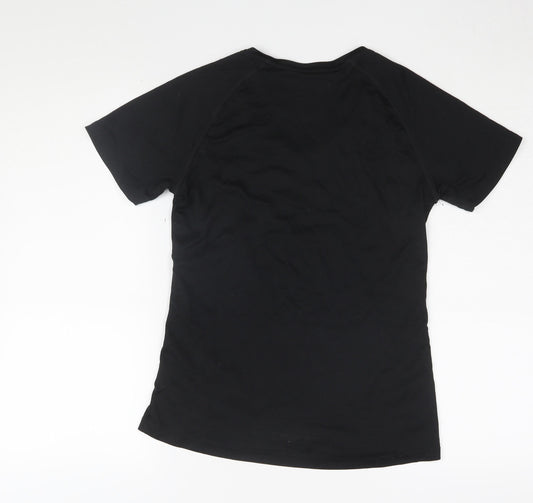 Karrimor Women's Black V-Neck Active T-Shirt Size 12