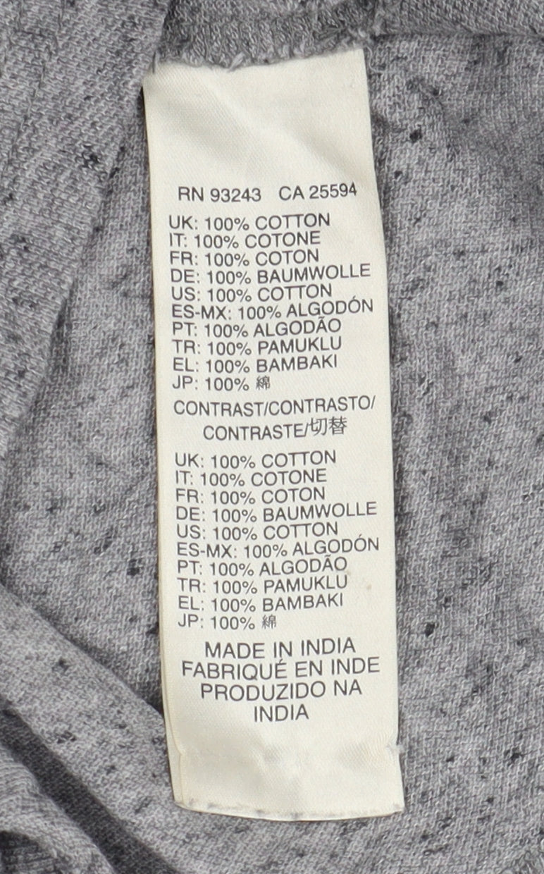 Diesel Co Men's Small Grey Cotton Polo